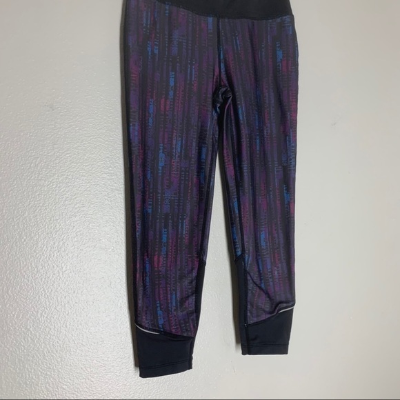Prana Tatum Capri Leggings Mid Rise Wide Waistband - Picture 3 of 9
